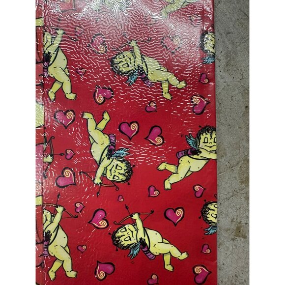 Valentines Cute Gift Wrap 4-Sheets Charming Love Cupid Good-House - Picture 4 of 7